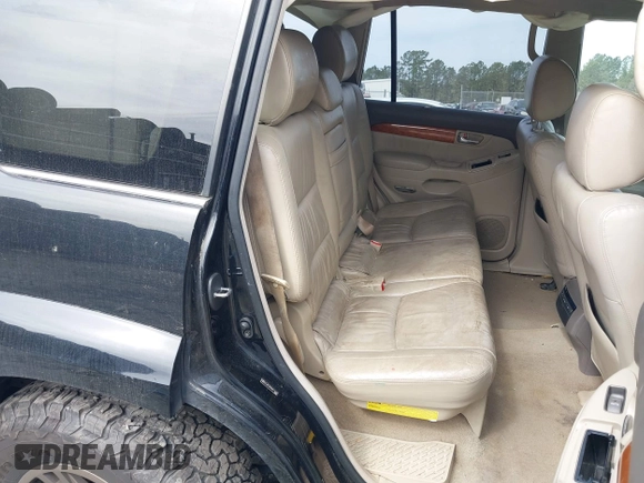 2006 Lexus GX with VIN JTJBT20X660116625, listed as a IAAI auction lot 41914742 with 264,000 mi miles. Bid and sale history available at carsss.com. Image 8.