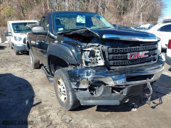 2013 GMC Sierra 2500HD Work Truck with VIN 1GT02ZCG9DZ247493, listed as a IAAI auction lot 41595476 with 1 mi miles. Bid and sale history available at carsss.com. Image 6.