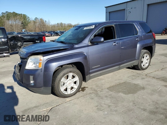2013 GMC Terrain SLE with VIN 2GKALMEK0D6395988, listed as a Copart auction lot 49456625 with 228,569 mi miles and Salvage title. Bid and sale history available at DreamBid. Image 1.