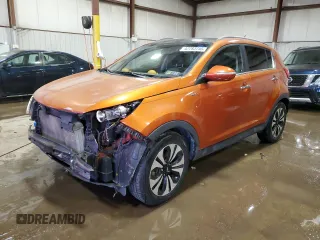 2011 Kia Sportage SX with VIN KNDPCCA63B7168381, listed as a Copart auction lot 42783755 with 101,945 mi miles and Salvage title. Bid and sale history available at DreamBid. Image 1.