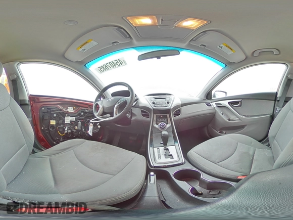 2013 Hyundai Elantra GLS with VIN 5NPDH4AE8DH452007, listed as a Copart auction lot 45407685 with 160,345 mi miles and Clean title. Bid and sale history available at DreamBid. Image 14.