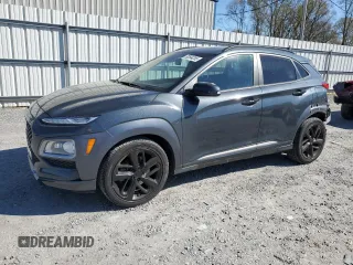 2021 Hyundai Kona Limited with VIN KM8K3CA56MU678810, listed as a Copart auction lot 50594285 with 69,703 mi miles and Salvage Title. Bid and sale history available at carsss.com. Image 1.