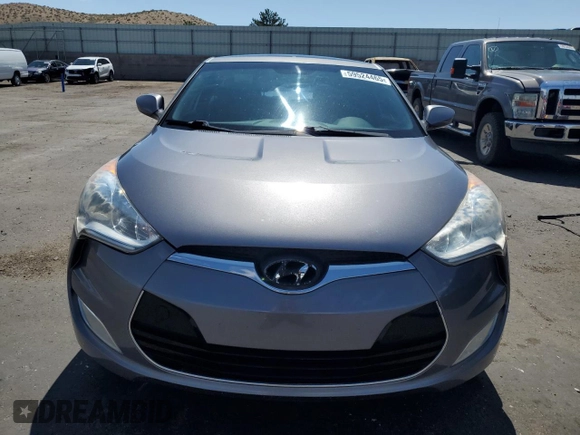 2012 Hyundai Veloster w/Black Int z VIN KMHTC6AD4CU078248, wystawiony jako Copart lot #59524465 z przebiegiem 75 040 mil mil oraz Szkoda całkowita • Salvage title. Historia ofert i sprzedaży dostępna na DreamBid. Obrazek 5.
