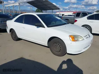 2002 Honda Civic LX with VIN 1HGEM22532L035360, listed as a IAAI auction lot 41759486 with 264,416 mi miles. Bid and sale history available at carsss.com. Image 1.