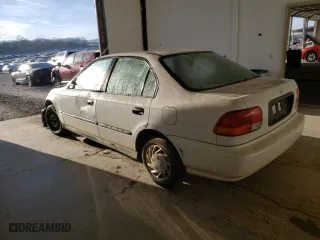 1996 Honda Civic DX with VIN 1HGEJ6625TL015368, listed as a Copart auction lot 81109073 with 0 mi miles and Clean Title. Bid and sale history available at carsss.com. Image 2.