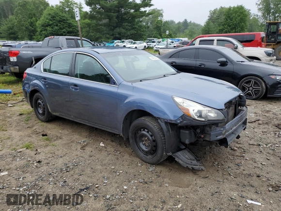 2013 Subaru Legacy Premium with VIN 4S3BMBC6XD3019104, listed as a Copart auction lot 64222845 with Not provided miles and Clean title. Bid and sale history available at DreamBid. Image 4.