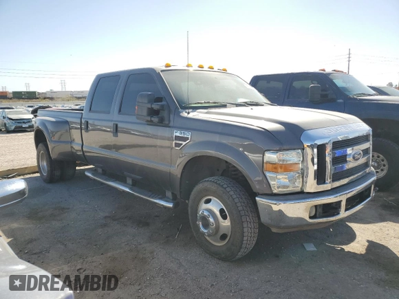2008 Ford F-350 XL with VIN 1FTWW33R88EB33334, listed as a Copart auction lot 47575965 with 219,596 mi miles and Salvage title. Bid and sale history available at DreamBid. Image 4.