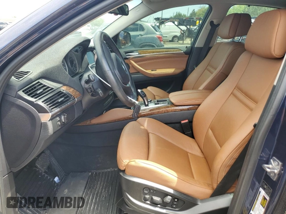2011 BMW X6 50i with VIN 5UXFG8C51BLZ95772, listed as a Copart auction lot 65733764 with 94,467 mi miles and Salvage Title. Bid and sale history available at carsss.com. Image 7.
