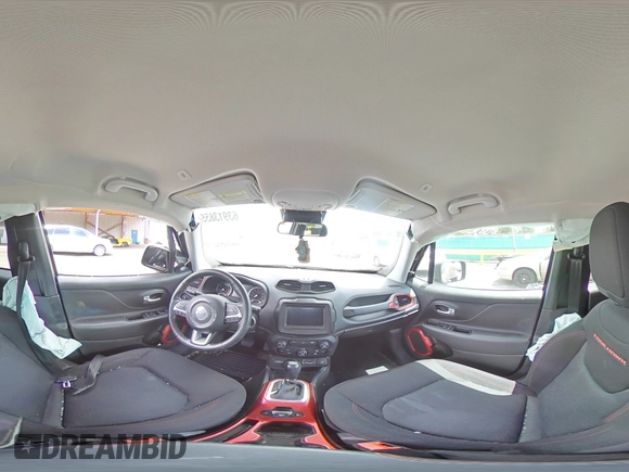 2020 Jeep Renegade Trailhawk with VIN ZACNJBC18LPL42780, listed as a Copart auction lot 63913855 with 54,343 mi miles and Salvage title. Bid and sale history available at DreamBid. Image 15.