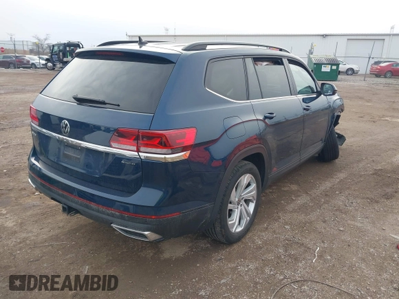 2023 Volkswagen Atlas SE z VIN 1V2KR2CA8PC504298, wystawiony jako IAAI lot #41234957 z przebiegiem 34 762 mil mil oraz . Historia ofert i sprzedaży dostępna na DreamBid. Obrazek 4.