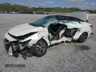 2016 Nissan Maxima SV with VIN 1N4AA6AP7GC445415, listed as a Copart auction lot 51920255 with Not Provided miles and Salvage Title. Bid and sale history available at DreamBid. Image 1.