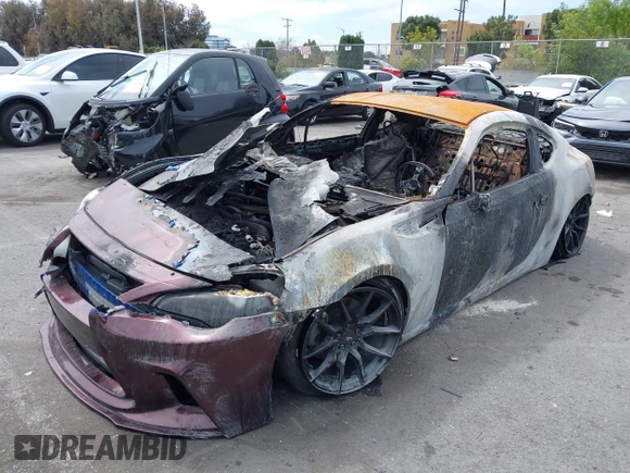2017 Subaru BRZ Premium with VIN JF1ZCAB1XH9606560, listed as a IAAI auction lot 41883913 with Not Provided miles. Bid and sale history available at carsss.com. Image 6.