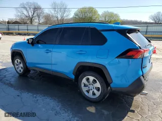 2019 Toyota RAV4 LE with VIN JTMK1RFV8KJ010768, listed as a Copart auction lot 50366825 with 70,538 mi miles and Salvage Title. Bid and sale history available at carsss.com. Image 2.