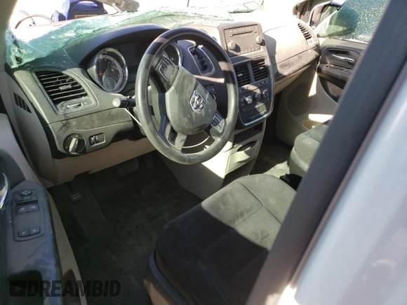2014 Ram Cargo Van Tradesman with VIN 2C4JRGAG7ER383995, listed as a Copart auction lot 67410134 with 21,383 mi miles and Salvage Title. Bid and sale history available at carsss.com. Image 8.