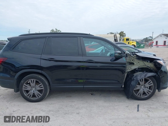 2022 Honda Pilot Sport with VIN 5FNYF6H32NB092899, listed as a IAAI auction lot 41247392 with 25,656 mi miles. Bid and sale history available at carsss.com. Image 13.