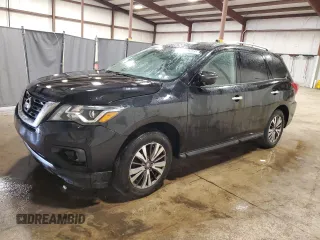 2017 Nissan Pathfinder SV z VIN 5N1DR2MM6HC690049, wystawiony jako Copart lot #53653685 z przebiegiem 115 689 mil mil oraz Czysty tytuł • Clean title. Historia ofert i sprzedaży dostępna na DreamBid. Obrazek 1.