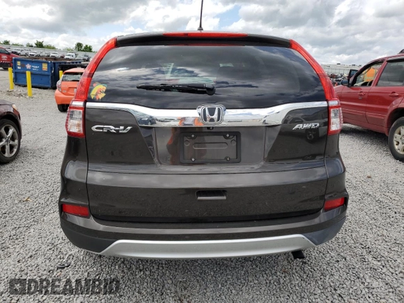 2015 Honda CR-V EX with VIN 2HKRM4H53FH660340, listed as a Copart auction lot 55258165 with 119,259 mi miles and Salvage Title. Bid and sale history available at DreamBid. Image 6.