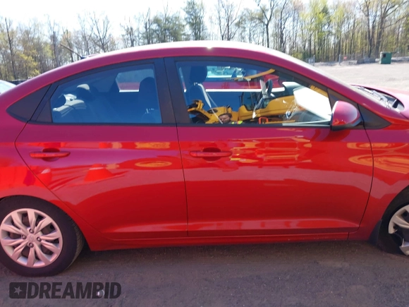 2019 Hyundai Accent SE with VIN 3KPC24A31KE077073, listed as a IAAI auction lot 42048683 with 107,428 mi miles. Bid and sale history available at carsss.com. Image 14.