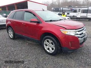 2014 Ford Edge SEL z VIN 2FMDK4JC5EBB81335, wystawiony jako IAAI lot #41916007 z przebiegiem 174 033 mil mil oraz . Historia ofert i sprzedaży dostępna na DreamBid. Obrazek 1.