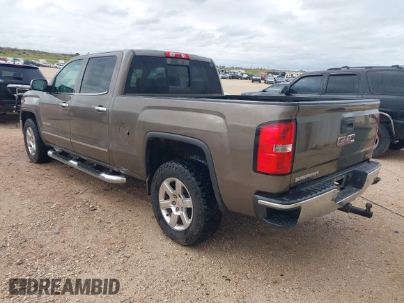 2015 GMC Sierra 1500 SLT with VIN 3GTU2VEC9FG173158, listed as a IAAI auction lot 41934631 with 207,226 mi miles and . Bid and sale history available at DreamBid. Image 3.