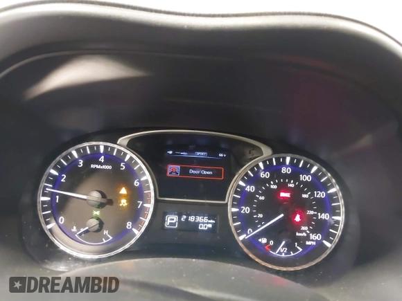 2013 Infiniti JX35 with VIN 5N1AL0MM1DC331291, listed as a IAAI auction lot 42218682 with 218,366 mi miles and . Bid and sale history available at DreamBid. Image 7.