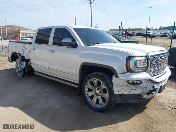 2017 GMC Sierra 1500 Denali with VIN 3GTU2PEJ5HG239623, listed as a IAAI auction lot 41783709 with 61,641 mi miles. Bid and sale history available at carsss.com. Image 1.