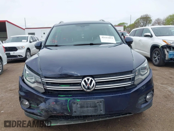 2016 Volkswagen Tiguan S z VIN WVGBV7AX0GW614760, wystawiony jako IAAI lot #42113413 z przebiegiem 91 423 mil mil oraz . Historia ofert i sprzedaży dostępna na DreamBid. Obrazek 12.