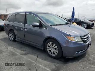2016 Honda Odyssey EX with VIN 5FNRL5H47GB019997, listed as a Copart auction lot 55628435 with 85,296 mi miles and Clean Title. Bid and sale history available at carsss.com. Image 4.