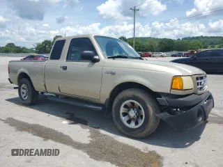 2002 Ford Ranger XL with VIN 1FTZR14V62PB37818, listed as a Copart auction lot 61508625 with 64,427 mi miles and Salvage title. Bid and sale history available at DreamBid. Image 4.