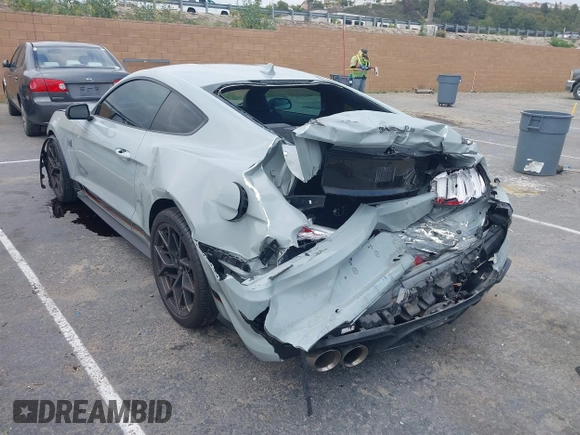 2022 Ford Mustang Mach 1 with VIN 1FA6P8R08N5552580, listed as a IAAI auction lot 42140418 with 14,383 mi miles and . Bid and sale history available at DreamBid. Image 3.