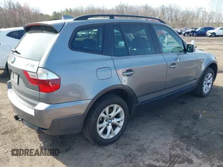 2009 BMW X3 xDrive30i with VIN WBXPC93469WJ29401, listed as a IAAI auction lot 41936422 with 150,856 mi miles. Bid and sale history available at carsss.com. Image 4.