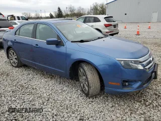 2010 Ford Fusion SE with VIN 3FAHP0HAXAR267083, listed as a Copart auction lot 52255395 with 0 mi miles and Salvage Title. Bid and sale history available at carsss.com. Image 4.