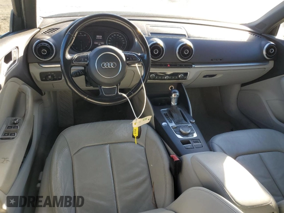 2015 Audi A3 2.0T Premium Plus with VIN WAUEFGFF8F1129029, listed as a Copart auction lot 80857993 with 114,315 mi miles. Bid and sale history available at carsss.com. Image 8.