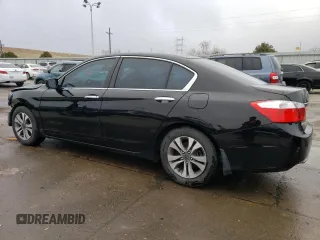 2014 Honda Accord Sedan LX with VIN 1HGCR2F37EA200036, listed as a Copart auction lot 47605025 with 114,417 mi miles and Salvage Title. Bid and sale history available at carsss.com. Image 2.