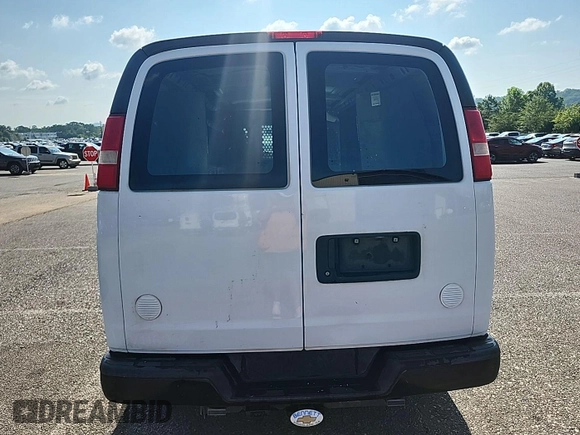 2014 Chevrolet Express Cargo with VIN 1GCWGFCG4E1148722, listed as a IAAI auction lot 42843884 with 188,945 mi miles and . Bid and sale history available at DreamBid. Image 30.