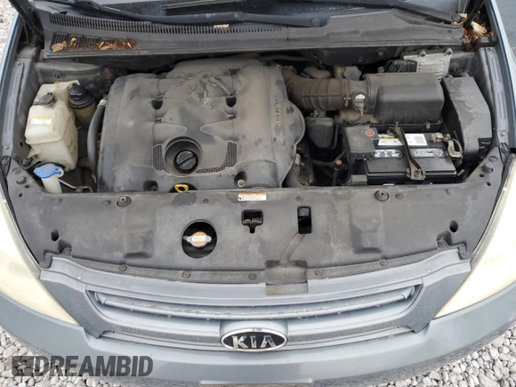 2008 Kia Sedona LX with VIN KNDMB233186254919, listed as a Copart auction lot 72688714 with 229,706 mi miles and Salvage Title. Bid and sale history available at carsss.com. Image 12.