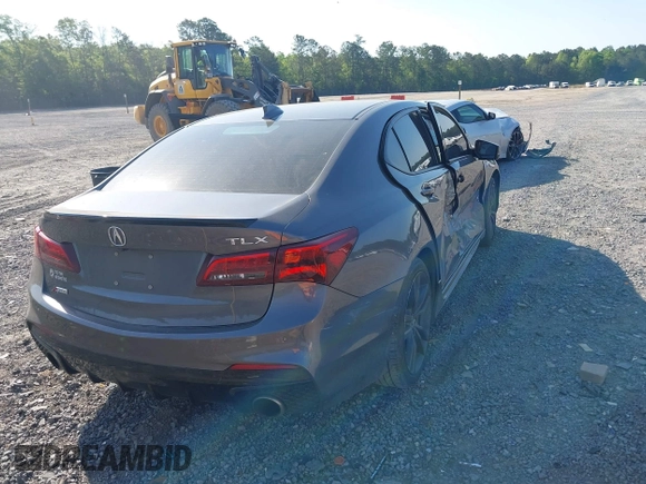 2019 Acura TLX w/A-Spec Pkg z VIN 19UUB2F62KA006920, wystawiony jako IAAI lot #42039137 z przebiegiem 102 780 mil mil oraz . Historia ofert i sprzedaży dostępna na DreamBid. Obrazek 4.