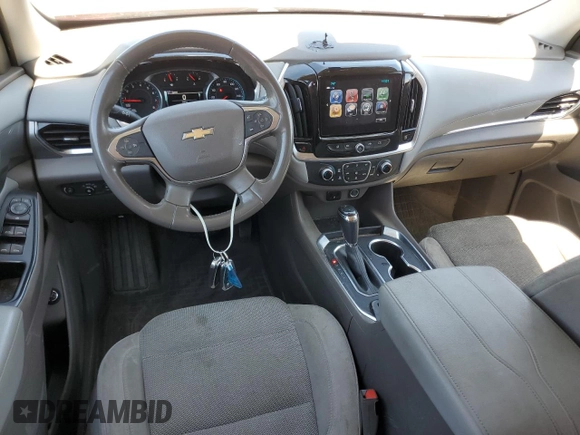 2019 Chevrolet Traverse LT Cloth with VIN 1GNERGKW8KJ299683, listed as a Copart auction lot 53115735 with 148,871 mi miles and Non repairable. Bid and sale history available at DreamBid. Image 8.