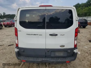2015 Ford Transit Wagon XL with VIN 1FBZX2ZM6FKA26253, listed as a Copart auction lot 68545414 with 0 mi miles and Salvage Title. Bid and sale history available at carsss.com. Image 6.