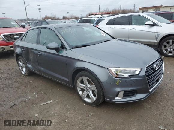 2018 Audi A3 Sedan Premium with VIN WAUB8GFF2J1049926, listed as a Copart auction lot 78566473 with 43,607 mi miles. Bid and sale history available at carsss.com. Image 4.