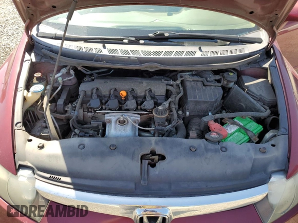 2008 Honda Civic LX z VIN 1HGFA16568L071361, wystawiony jako Copart lot #57340675 z przebiegiem 186 658 mil mil oraz Szkoda całkowita • Salvage title. Historia ofert i sprzedaży dostępna na DreamBid. Obrazek 11.