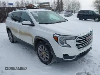 2023 GMC Terrain SLT with VIN 3GKALVEGXPL260518, listed as a IAAI auction lot 41651927 with 29,528 mi miles and . Bid and sale history available at carsss.com. Image 1.