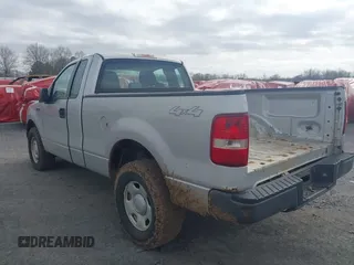 2008 Ford F-150 XL with VIN 1FTRF14W98KB43703, listed as a IAAI auction lot 41653524 with 166,253 mi miles. Bid and sale history available at carsss.com. Image 3.
