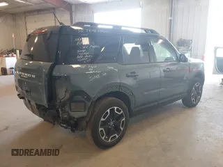 2023 Ford Bronco Sport Outer Banks with VIN 3FMCR9C62PRD86434, listed as a IAAI auction lot 42120508 with 40,568 mi miles and . Bid and sale history available at DreamBid. Image 4.