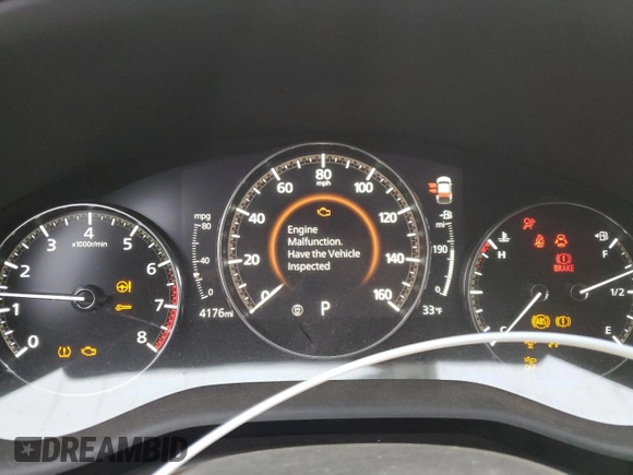 2023 Mazda CX-30 S Select with VIN 3MVDMBBMXPM514901, listed as a Copart auction lot 49484885 with 4,176 mi miles and Salvage title. Bid and sale history available at DreamBid. Image 9.