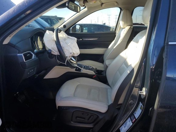 2021 Mazda CX-5 Grand Touring with VIN JM3KFBDM6M1499524, listed as a Copart auction lot 46604635 with 47,799 mi miles and Salvage Title. Bid and sale history available at carsss.com. Image 7.