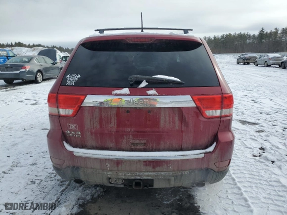2012 Jeep Grand Cherokee Limited with VIN 1C4RJFBTXCC277174, listed as a Copart auction lot 46426535 with 128,237 mi miles and Salvage Title. Bid and sale history available at carsss.com. Image 6.