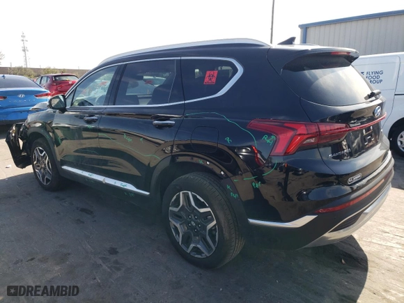 2022 Hyundai Santa Fe Hybrid SEL Premium with VIN KM8S3DA11NU050903, listed as a Copart auction lot 38898413 with NaN miles. Bid and sale history available at carsss.com. Image 2.