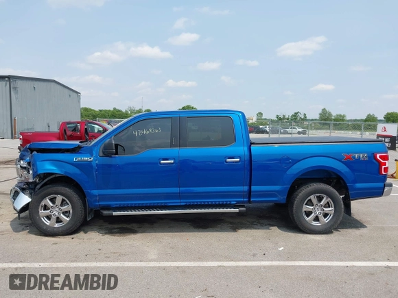 2018 Ford F-150 XL with VIN 1FTFW1E56JKF46021, listed as a IAAI auction lot 42469363 with 85,243 mi miles and . Bid and sale history available at DreamBid. Image 14.