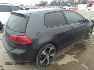 2015 Volkswagen Golf GTI S with VIN 3VWTT7AU5FM057828, listed as a IAAI auction lot 41543265 with 80,524 mi miles. Bid and sale history available at carsss.com. Image 4.